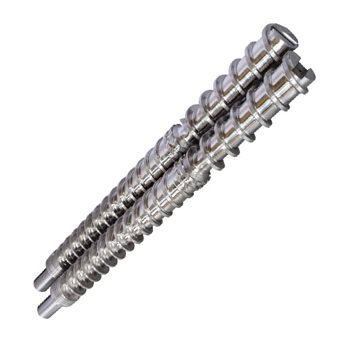 Granulator screw